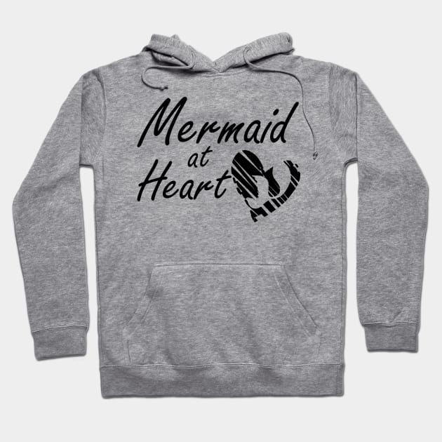 Mermaid at heart Hoodie by KC Happy Shop